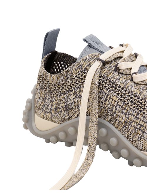 Sneakers Mirage in maglia mélange. Ami Paris | USN505.AK0027.A347 ASHGREY/IVORY
